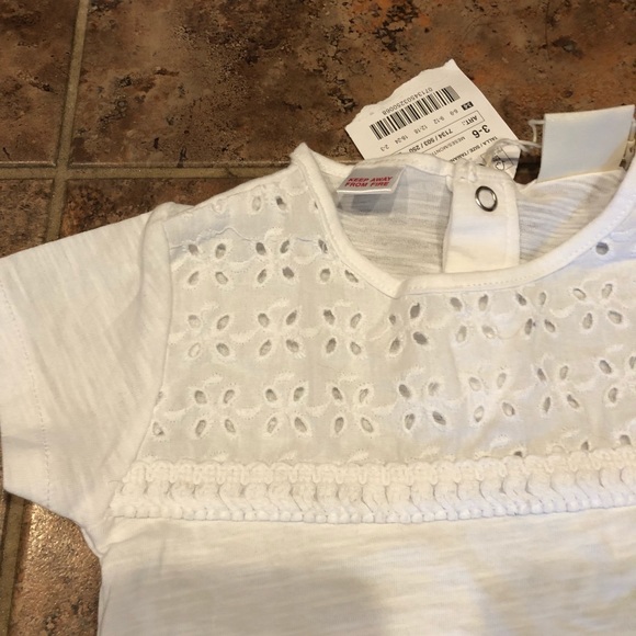 Zara 2 for 12 White tee shirt - Picture 2 of 4